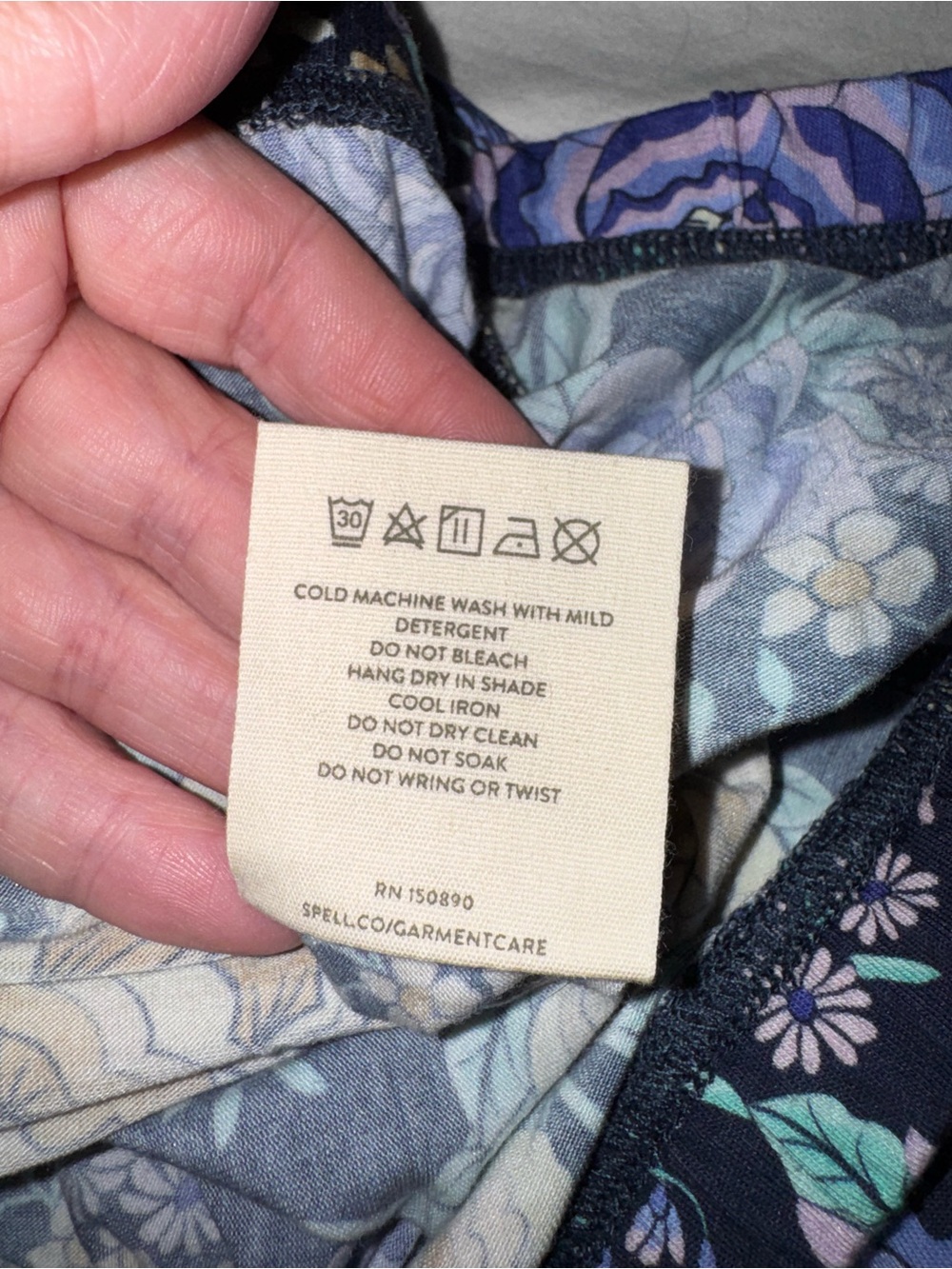 Spell Full Bloom maxi skirt medium NWT - Picture 5 of 6